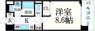 スプランディッド王子公園の物件間取画像